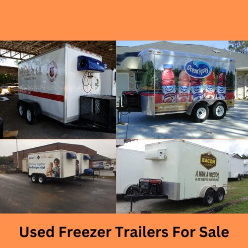 Used Cooler Trailer For Sale